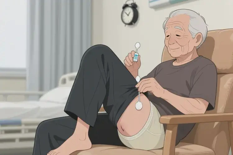 高齡老人肛周出現(xiàn)濕疹不管它會自己好嗎(圖1)