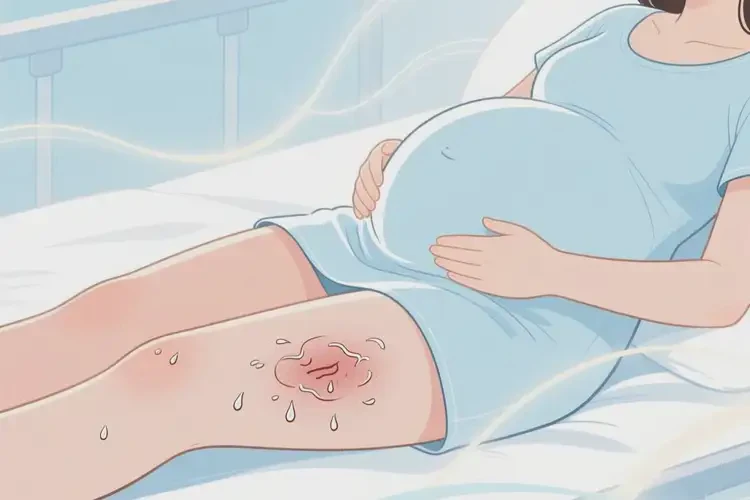 孕婦大腿起濕疹可不可以根治(圖1)