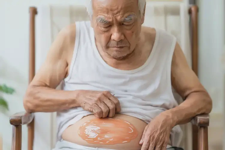 老人肚子上偶尔起湿疹能靠自己自愈吗(图2)