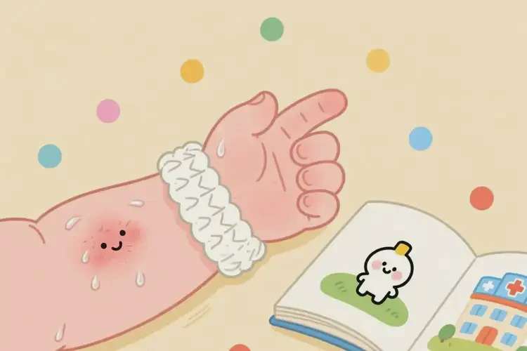 嬰幼兒手臂經(jīng)常長濕疹可以徹底自愈嗎(圖1)