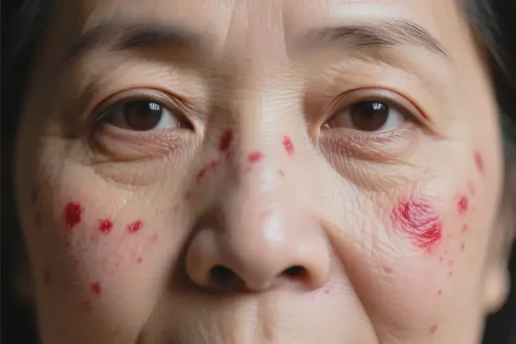 產婦臉上出現濕疹不管它會自己痊愈嗎(圖2)