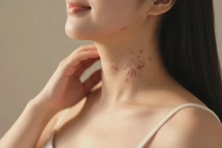 孕婦脖子出濕疹可以徹底自愈嗎(圖3)