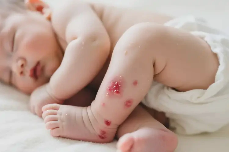 嬰兒四肢起濕疹可不可以根治(圖1)
