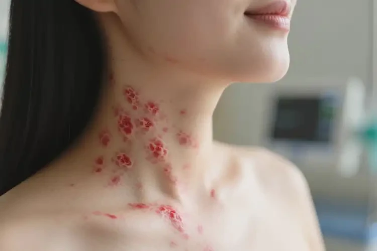 產(chǎn)婦脖子長(zhǎng)濕疹可不可以根治(圖4)