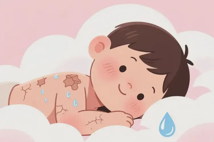 小孩脖子经常长湿疹可不可以彻底自愈(图3)