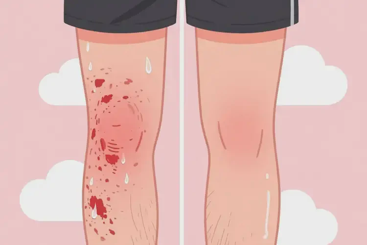 男生大腿上偶爾起濕疹可不可以根治(圖1)