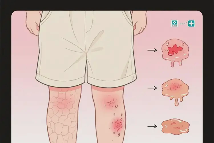 小兒大腿上容易長濕疹可不可以根治(圖4)