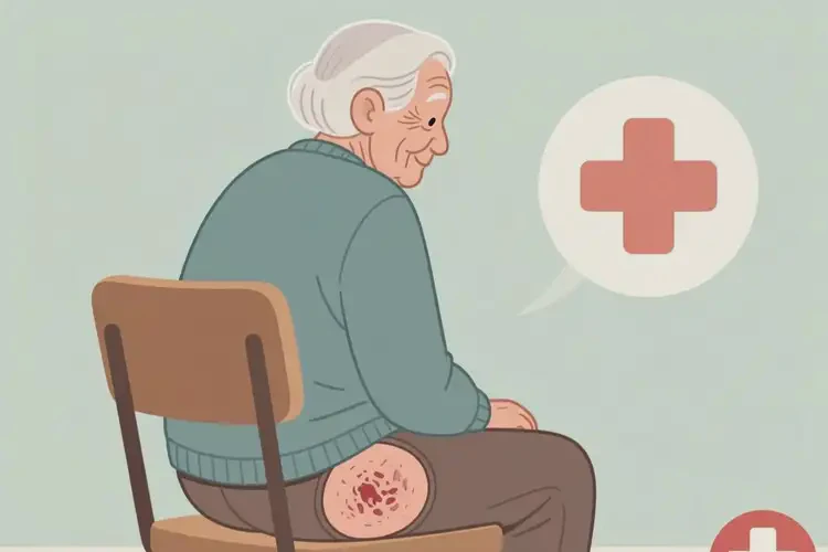 老年人屁股上起濕疹可不可以根治(圖1)