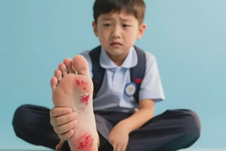 中學生腳上長濕疹可不可以根治(圖3)