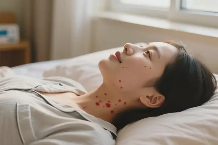 產(chǎn)婦脖子上出現(xiàn)濕疹可不可以根治(圖4)