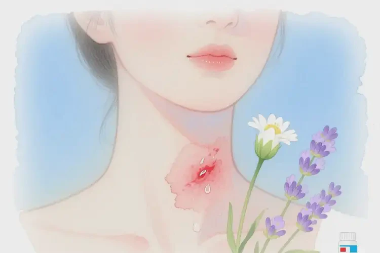 女性脖子出現(xiàn)濕疹不管它會自己自愈嗎(圖3)