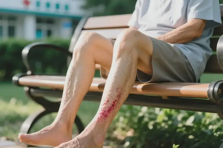 老年人小腿上起濕疹可不可以根治(圖4)