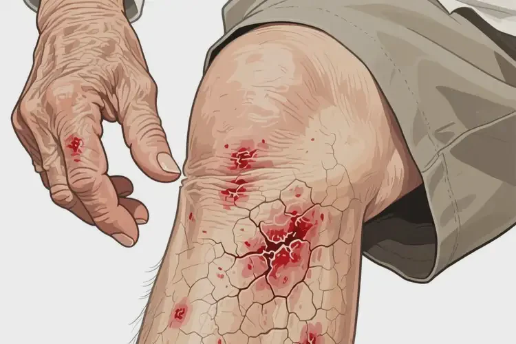 老人大腿上容易起濕疹可不可以根治(圖3)