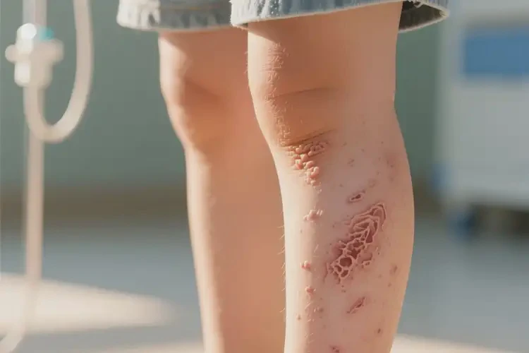 孩子小腿上容易長濕疹可不可以徹底自愈(圖4)