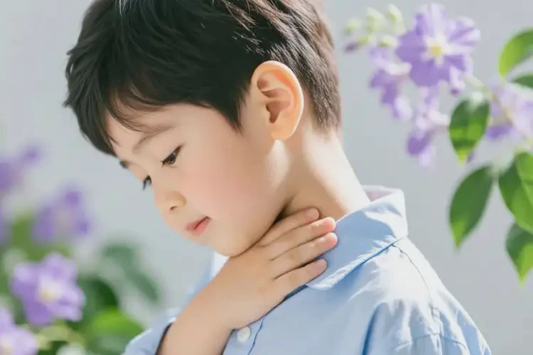 儿童脖子容易起湿疹可不可以根治(图1)