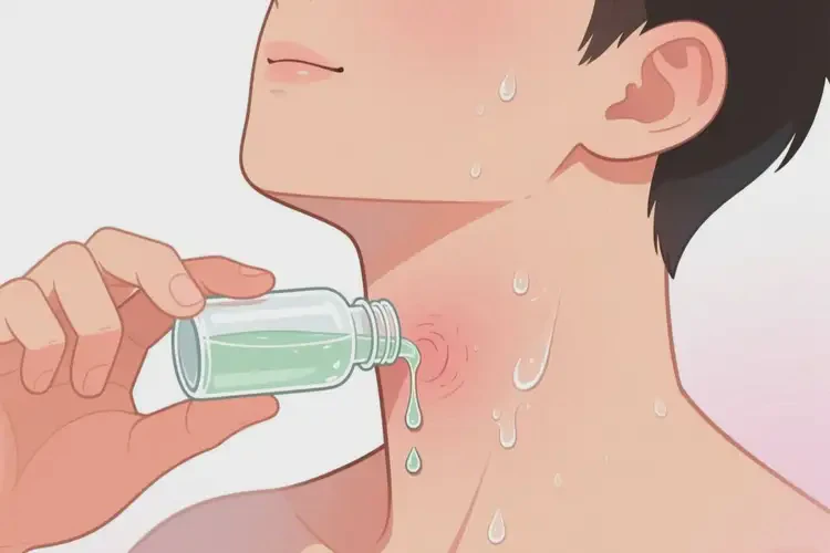 男生脖子起濕疹能夠徹底治愈嗎(圖3)