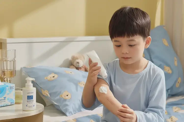 小兒手臂上長(zhǎng)濕疹不管它會(huì)自己好嗎(圖3)