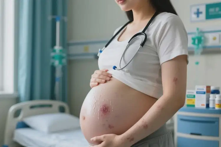 孕婦全身偶爾長濕疹不管它會自己自愈嗎(圖3)