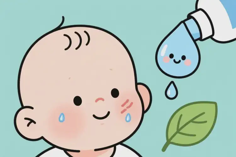 宝宝面部偶尔长湿疹可不可以根治(图2)