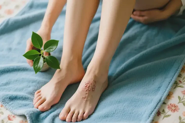 孕婦腳上有濕疹可不可以根治(圖1)