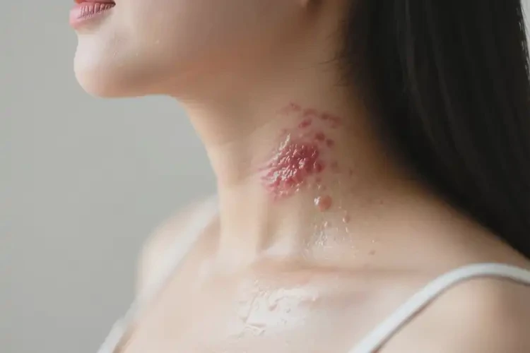 孕妇脖子上起湿疹可不可以根治(图1)