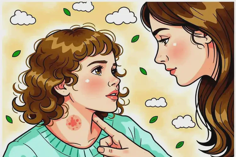 少兒脖子上容易長濕疹可不可以根治(圖4)