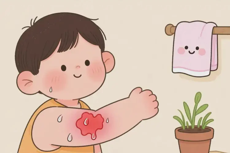 少兒手臂容易起濕疹可不可以根治(圖2)