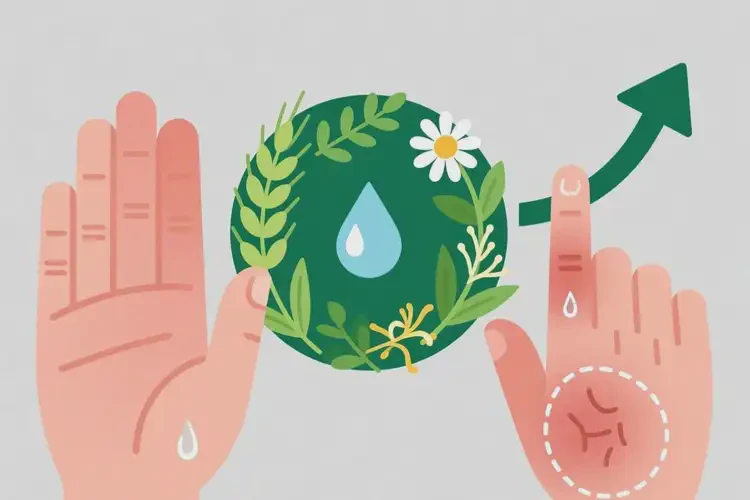 男人身上長(zhǎng)濕疹能不能根治(圖2)