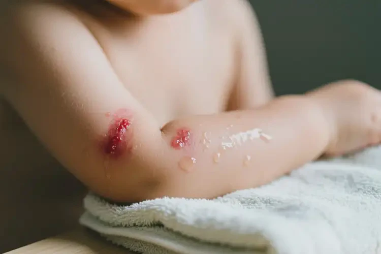 小孩手臂上出濕疹可不可以根治(圖2)