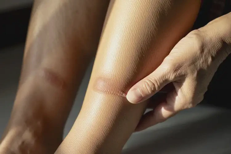 老人小腿上長(zhǎng)濕疹可不可以根治(圖3)