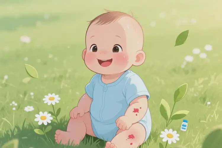 幼兒全身偶爾長濕疹可以徹底自愈嗎(圖4)