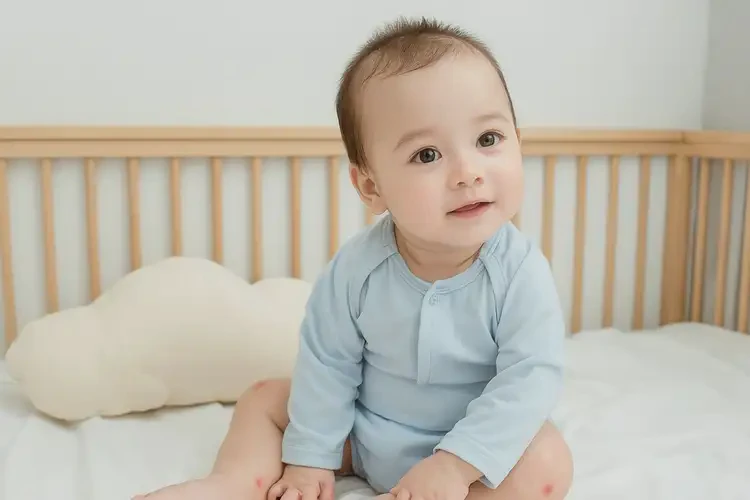 小兒大腿上經(jīng)常長濕疹不管它會自己好嗎(圖2)