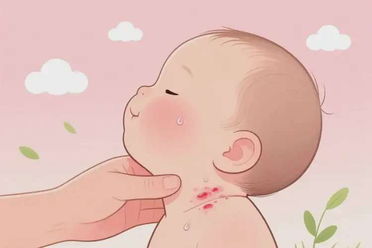 幼兒脖子上長(zhǎng)濕疹可不可以根治(圖4)