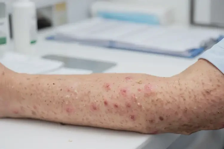 女性手臂上長濕疹可不可以根治(圖4)