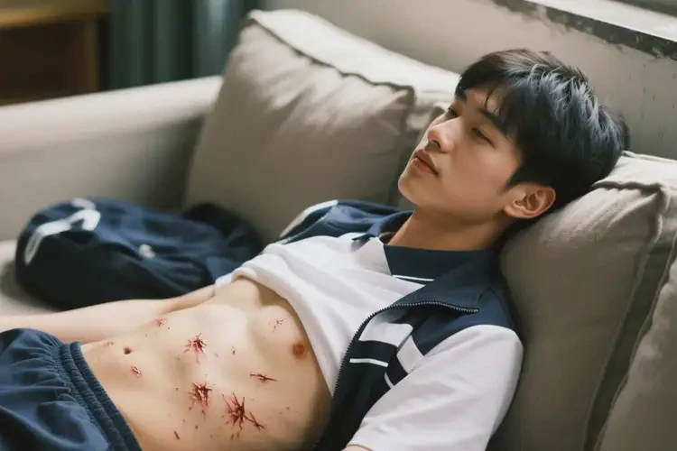 大學(xué)生肚子上經(jīng)常長濕疹不管它會(huì)自己自愈嗎(圖2)