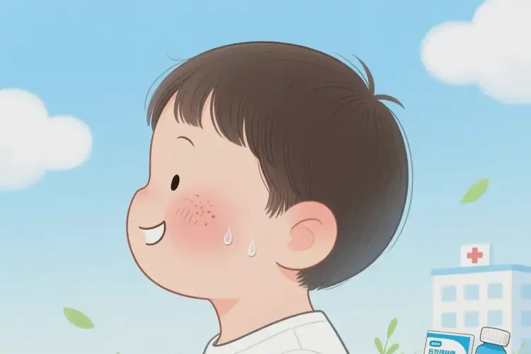 小孩面部出現(xiàn)濕疹可以徹底自愈嗎(圖4)