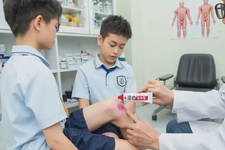 中學生大腿上長濕疹能靠自己自愈嗎(圖4)