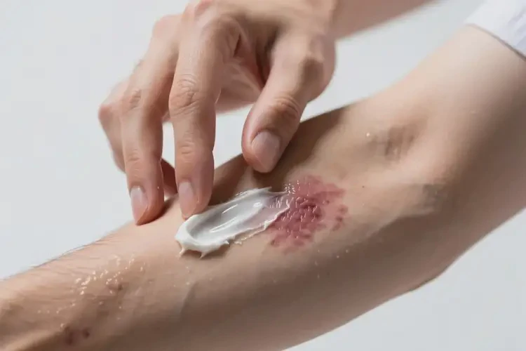 男人手臂上出現濕疹能不能根治(圖2)