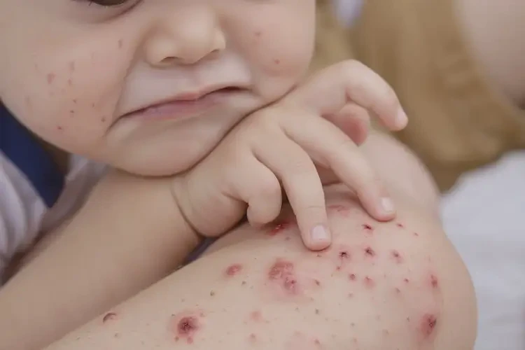 孩子四肢起濕疹不管它會(huì)自己好嗎(圖4)