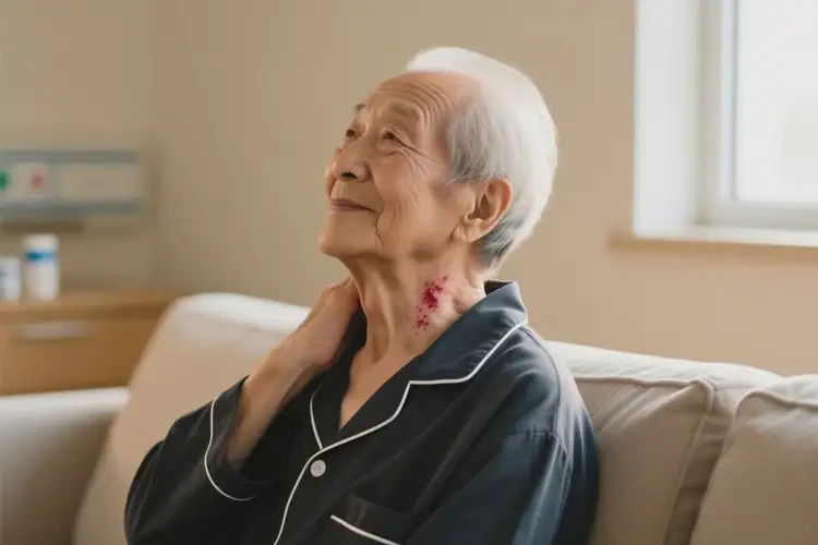 高齡老人脖子上經(jīng)常長濕疹能不能根治(圖4)