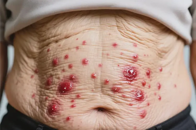 高齡老人肚子經(jīng)常起濕疹能不能根治(圖2)