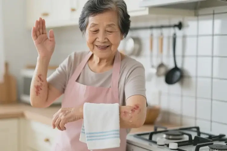 老年人手臂經(jīng)常起濕疹可不可以根治(圖2)