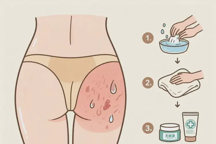 青年人屁股容易起湿疹能彻底自愈吗(图3)