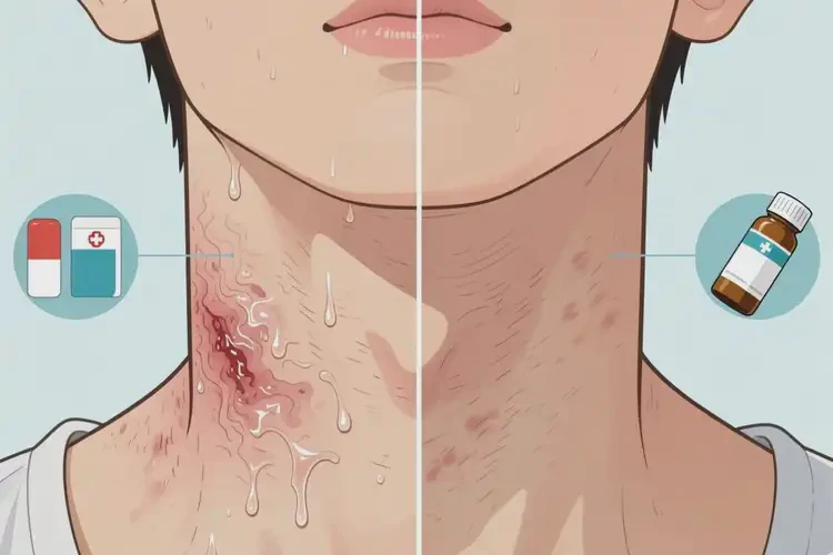 男生脖子起濕疹可不可以根治(圖3)