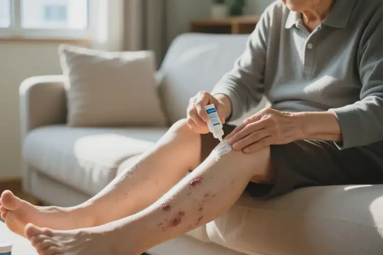 高齡老人小腿上有濕疹能不能根治(圖4)