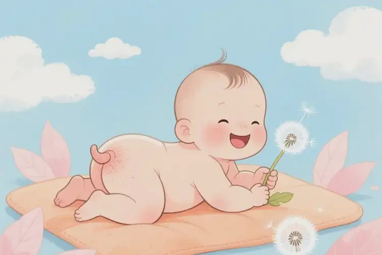 嬰幼兒肛周經(jīng)常起濕疹可不可以根治(圖1)