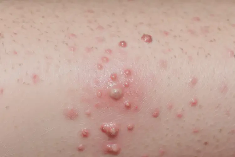 小孩小腿起濕疹可以徹底自愈嗎(圖4)