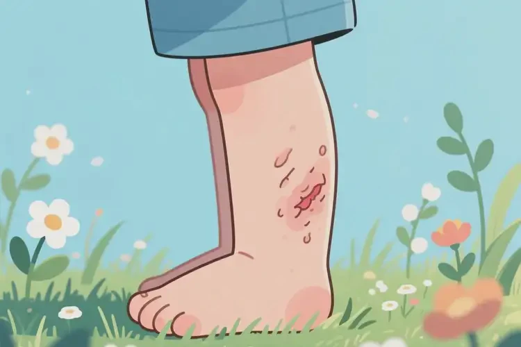 孩子小腿上容易長濕疹可不可以徹底自愈(圖2)