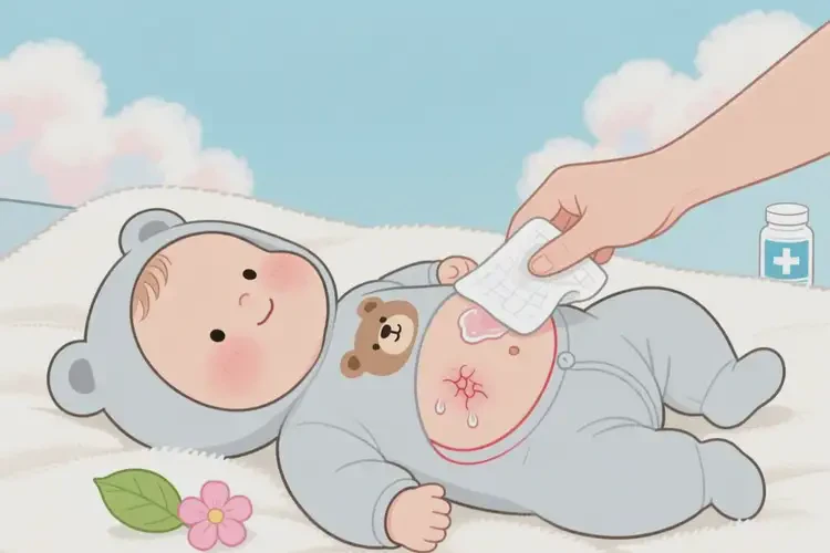 寶寶肚子上經常長濕疹可不可以根治(圖2)