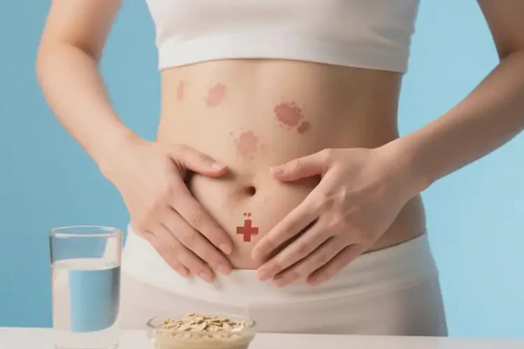 女人肚子容易起濕疹可以徹底自愈嗎(圖3)